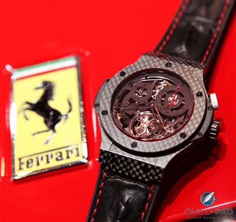 hublot scuderia ferrari|Hublot Ferrari engine watch.